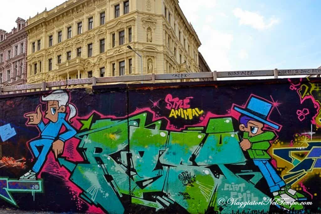 street art Praga tesnov