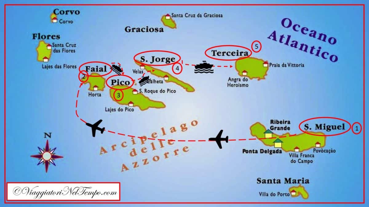 Isole Azzorre Racconto Di Viaggio E Itinerario Di Una Vacanza All